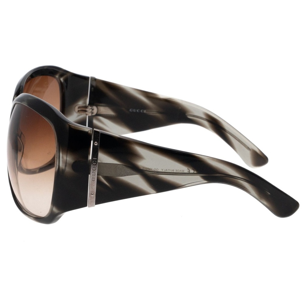 Gucci Tortoiseshell Brown Gradient Women’s Sunglasses - Picture 3 of 15